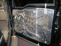 DOOR CUSTOM INSULATION KIT POLYMER BLACK BACKING SILVER