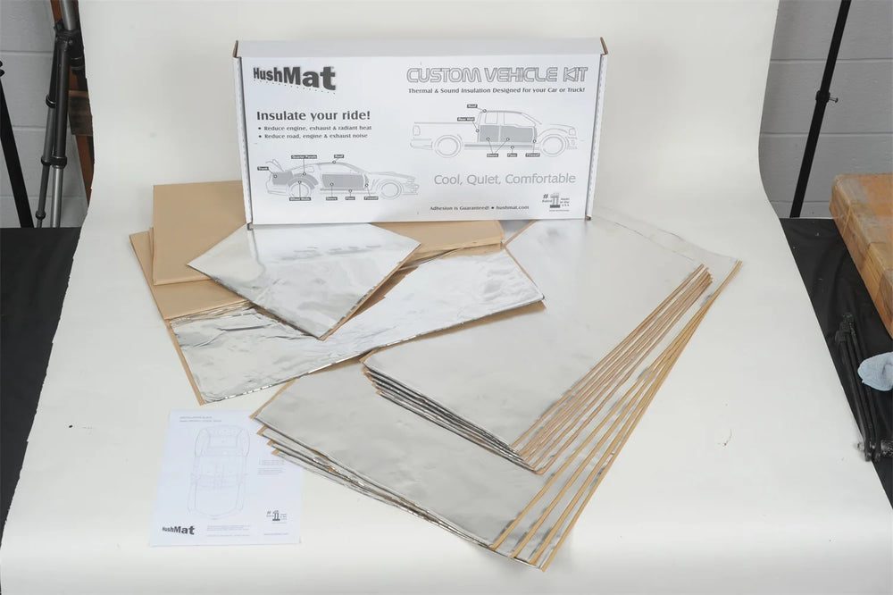 ROOF CUSTOM INSULATION KIT POLYMER BLACK BACKING SILVER