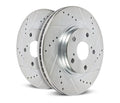 Power Stop 15-18 Mercedes-Benz CLS400 Rear Evolution Drilled & Slotted Rotors - Pair