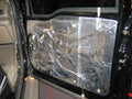 DOOR CUSTOM INSULATION KIT POLYMER BLACK BACKING SILVER