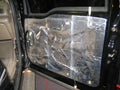 DOOR CUSTOM INSULATION KIT POLYMER BLACK BACKING SILVER