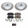 Power Stop 14-16 Acura MDX Rear Semi-Coated Rotor Kit