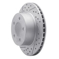 R1 90-99 Jeep Grand Cherokee Front Left Drilled & Slotted Geoperformance Rotor