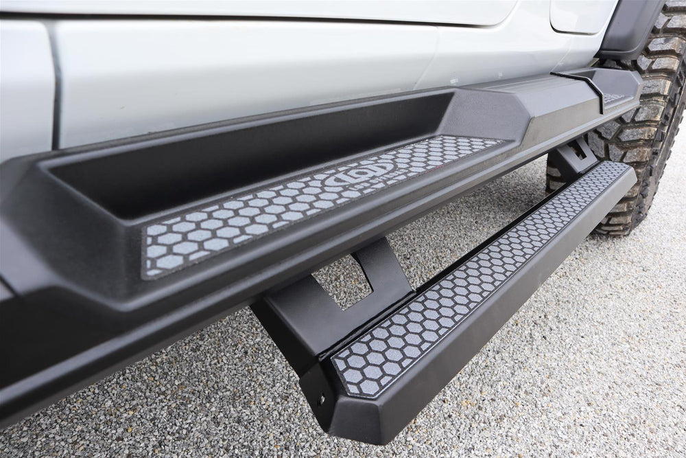 ~(15 lbs. 40X6X6)~ ARMOR LITE ROCK SLIDERS LONG DROP STEP (PAIR)