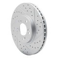 R1 99-04 Acura Rl Front Right Drilled & Slotted Geoperformance Rotor