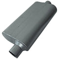 50 Series Delta Flow Chambered Muffler 50 Delta Flow Stainless Steel 2.50 Offset In 2.50 Center Out Moderate Sound Flowmaster