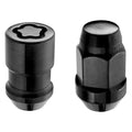 McGard 5 Lug Hex Install Kit w/Locks (Cone Seat Nut / Bulge) 1/2-20 / 3/4 Hex / 1.45in. L - Black