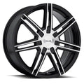 HE884 20X8 5X4.5/120 G-BLK MACH 45MM