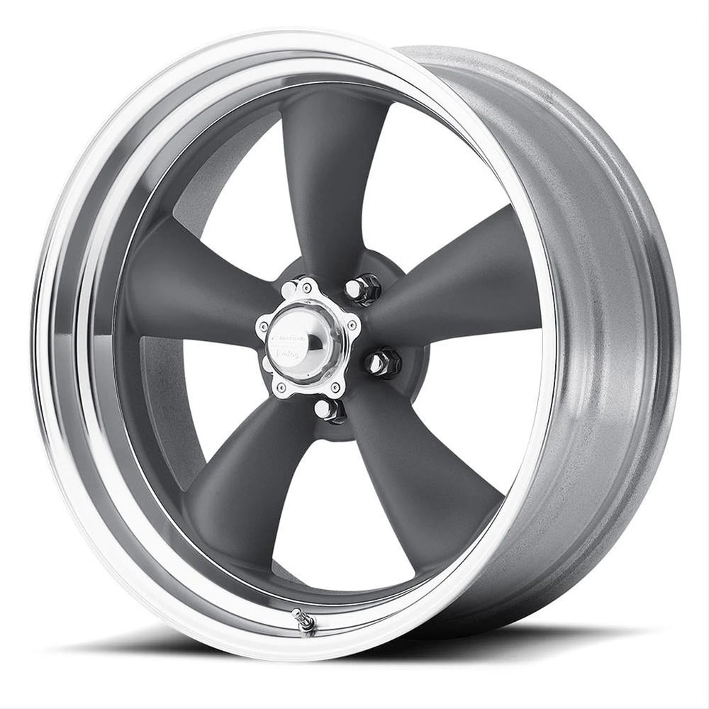AMERICAN RACING VINTAGE VNCL215 15X6 5X4.75 M-GRY MACH-LP -6MM - VN2155661