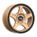 KM721 17X8 5X5.0 MBRZ BLK LP 38MM