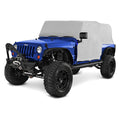 Rugged Ridge Cab Cover Gray 07-18 Jeep 4-Door Jeep Wrangler JK