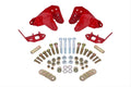 BMR 78-87 G-Body Rear Coilover Conversion Kit w/ Control Arm Bracket - Red