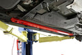 BMR 15-17 S550 Mustang Super Low Profile Chassis Jacking Rails - Black Hammertone