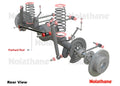 Nolathane REV146.0008 Rear Track Bar; Fits Jeep Wrangler  97-06