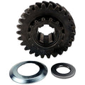 Transfer Case Mainshaft Gear Kit for 1953-1968 Jeep CJ-3B w/ 26 Tooth Mainshaft Crown Automotive