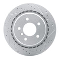 DFC 95-02 BMW Z3 Left Rear Drilled & Slotted Geoperformance Rotor