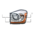 LH HEADLAMP ASSY COMPOSITE ALL; W/INTEGRATED MARKER LAMP DODGE DURANGO 20042005