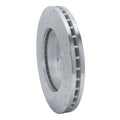 DFC 92-95 Toyota MR2 Front Right Drilled & Slotted Silver Brake Rotor