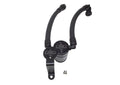 J&L 07-14 Ford Mustang GT500 Oil Separator 3.0 Passenger Side (Remote Mount) - Clear Anodized