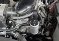 J&L 05-24 Toyota 4Runner 4.0L Driver Side Oil Separator 3.0 - Clear Anodized