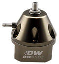 DeatschWerks DWR1000iL In-Line Adjustable Fuel Pressure Regulator - Titanium