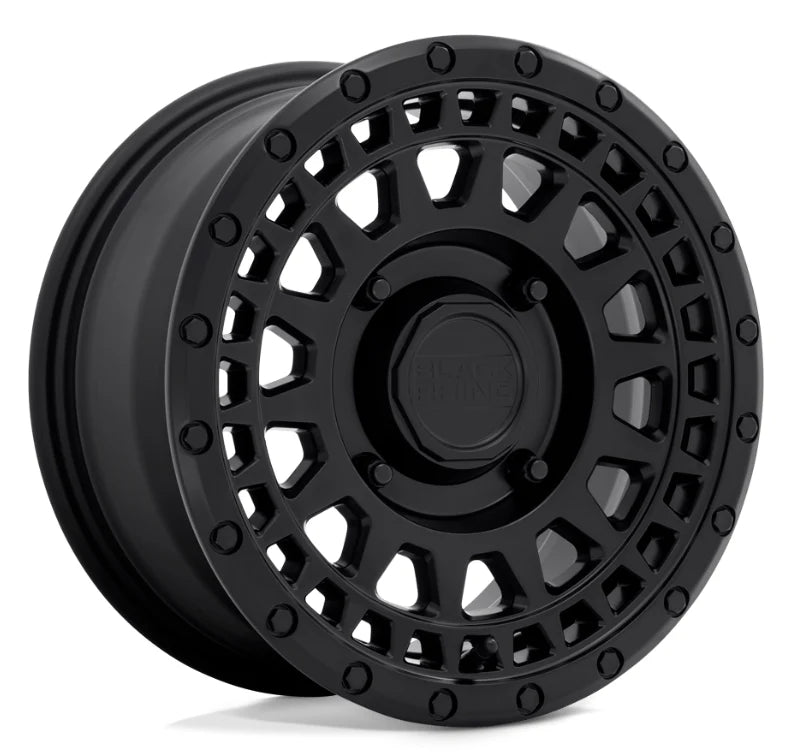 BLACK RHINO HARD ALLOYS - UTV BUPKR 14X7 4X110 M-BLK 51MM - 1470PKR514110M82