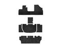 WeatherTech 05-10 Honda Odyssey Front/Rear/and Rear Rubber Mats - Black