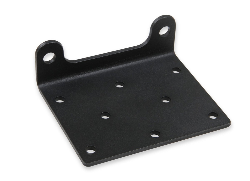 WINCH W/ SYNTHETIC ROPE & ALUMINUM FAIRLEAD 4500 LBS 12V BLACK