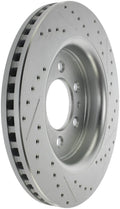 Stoptech auto part close-up