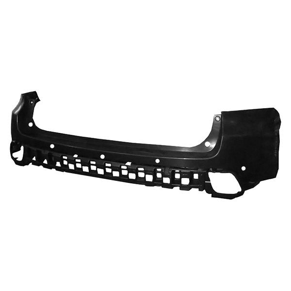 REAR BUMPER COVER UPPER W/REAR OBJECT SENSORS; PRIME TOYOTA HIGHLANDER/HIGHLANDER HYBRID 1416