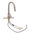 METAL HIARC PULLDOWN BULLET SYLE SINGLE BRUSHED NICKEL
