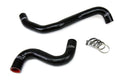 HPS Performance Black Reinforced Silicone Radiator Hose Kit Coolant for Nissan 09-13 GTR