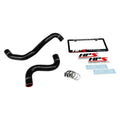 HPS Performance Black Reinforced Silicone Radiator Hose Kit Coolant for Nissan 09-13 GTR