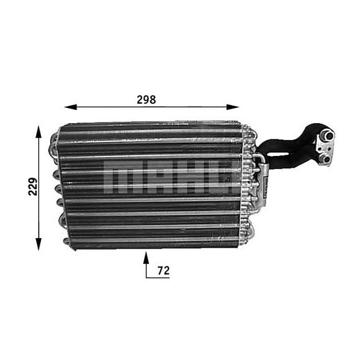A/C Evaporator Core