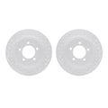 DFC 02-10 Ford Explorer Sport Trac Rear Left Drilled & Slotted Geoperformance Rotor