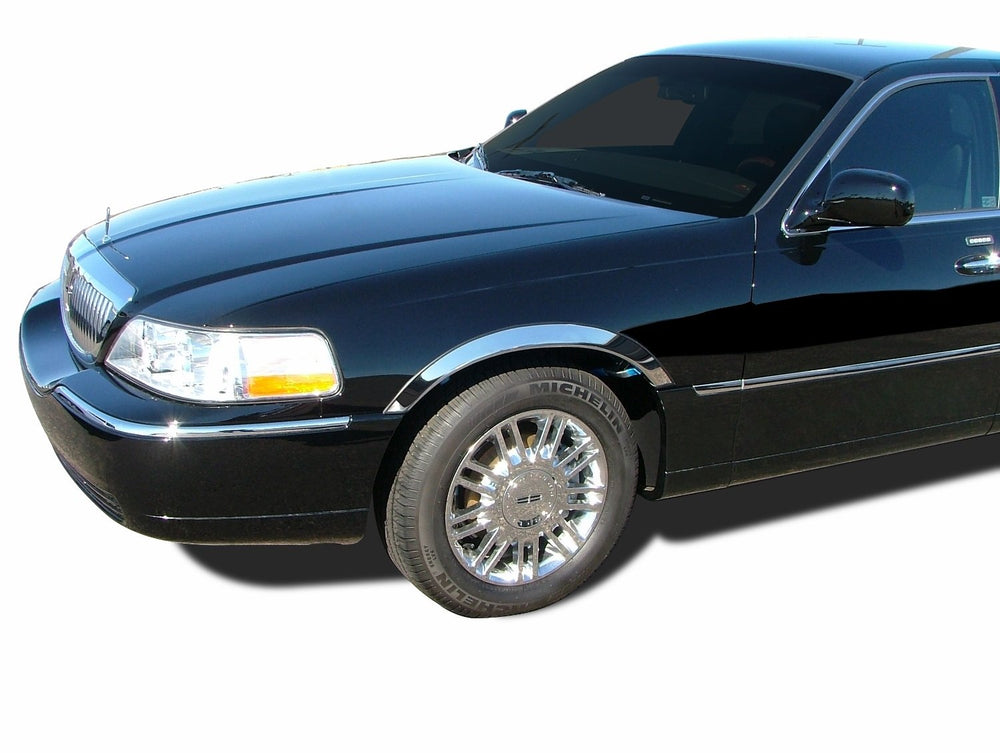 0005 MERCURY SABLE (ALSO WAGON)/0506 TAURUS 4DR 2FTFT WIDE STAINLESS STEEL FENDER TRIM 4 P
