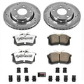 Power Stop 00-02 Audi S4 Rear Z26 Street Warrior Brake Kit