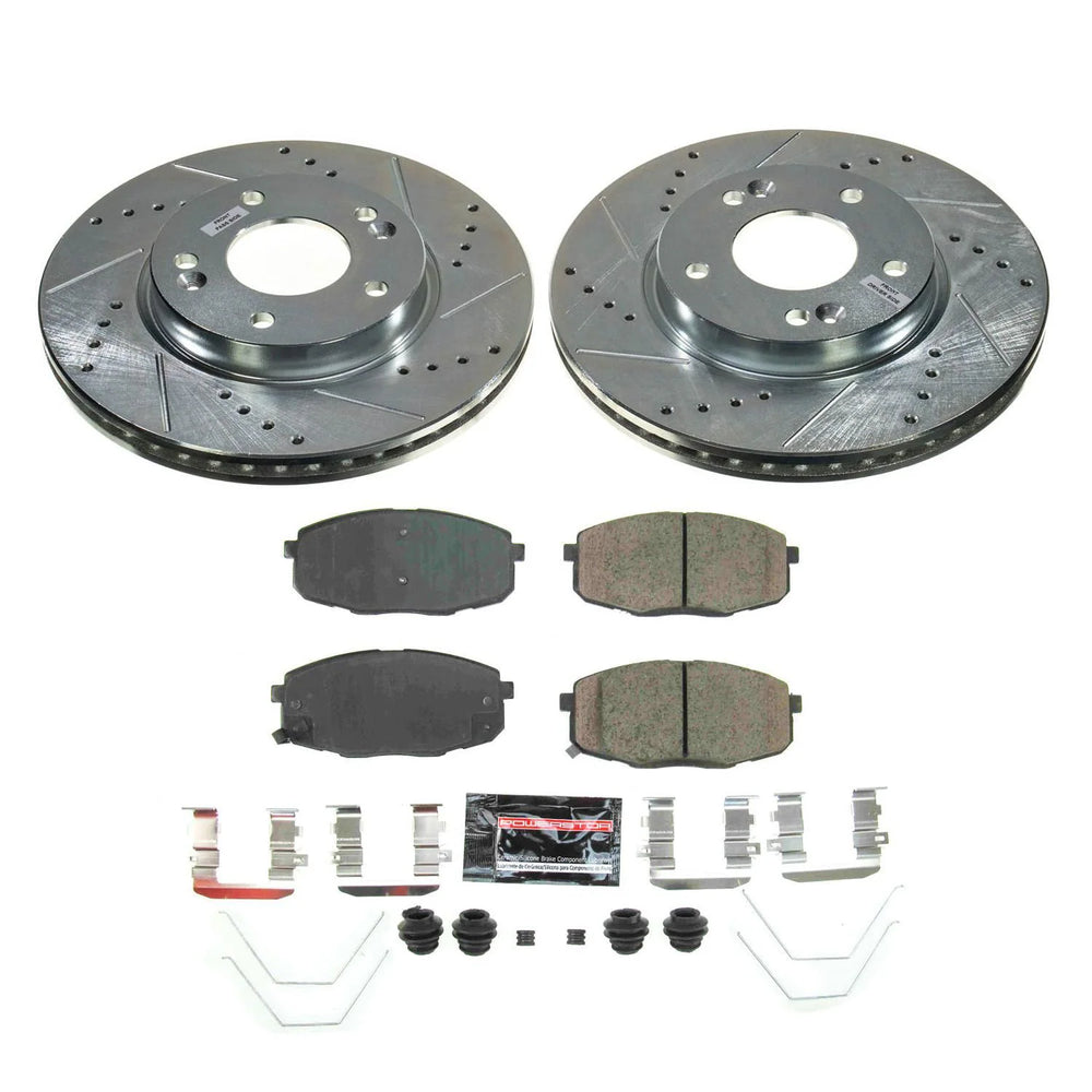 Power Stop 19-21 Kia Forte Front Z23 Evolution Brake Kit