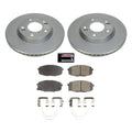 Power Stop 19-21 Kia Forte Front Z17 Coated Brake Kit