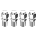 McGard Hex Lug Nut (Long Shank - 1in. / Duplex) 1/2-20 / 7/8 Hex / 2.425in. Length (8-Pack) - Chrome