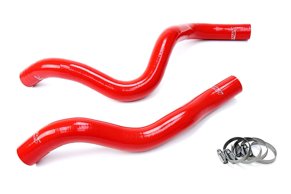 HPS Performance Red Reinforced Silicone Radiator Hose Kit Coolant for Honda 17-18 Ridgeline 3.5L V6