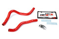 HPS Performance Red Reinforced Silicone Radiator Hose Kit Coolant for Honda 17-18 Ridgeline 3.5L V6