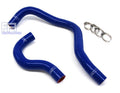 HPS Performance Blue Reinforced Silicone Radiator Hose Kit Coolant for Acura 90-93 Integra B18 B20