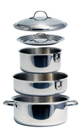 SS COOKWARE 7 PC NESTING SET (CAMCO)