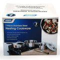 SS COOKWARE 7 PC NESTING SET (CAMCO)