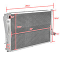 E46 MANUAL TRANSMISSION RADIATOR- 3 CORE