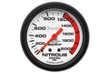 Autometer Phantom 66.7mm 0-2000 PSI Mechanical Nitrous Pressure Gauge