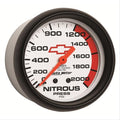 Autometer Phantom 66.7mm 0-2000 PSI Mechanical Nitrous Pressure Gauge