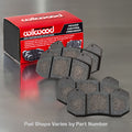 PAD,7912-45,PL,.490 THK,AXLE SET