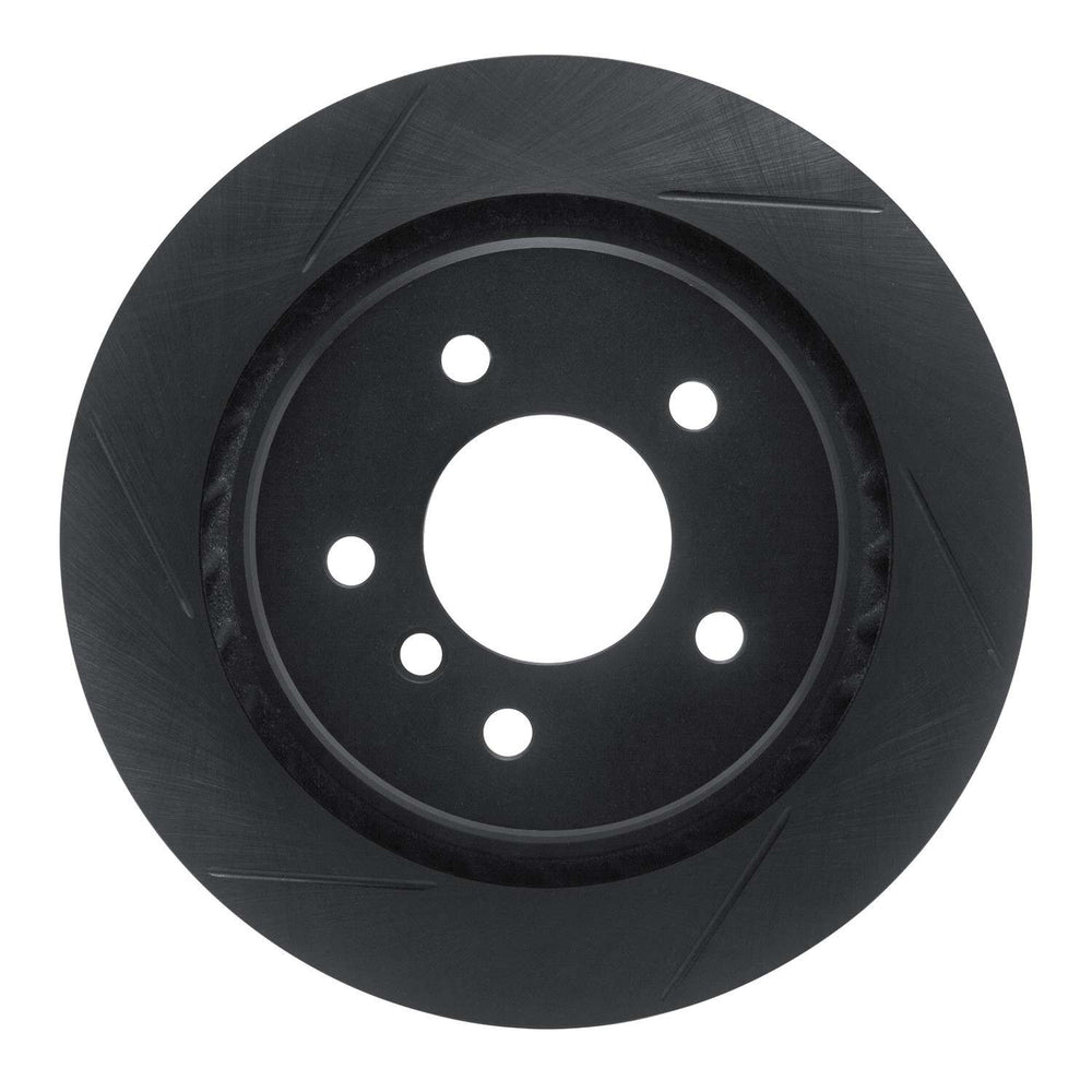 R1 95-02 BMW M3 Rear Right Slotted Black Brake Rotor